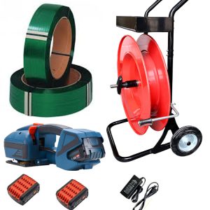 Akuga pakkekomplekt TES PRO 12-16mm, 2 akuga ja laadijaga